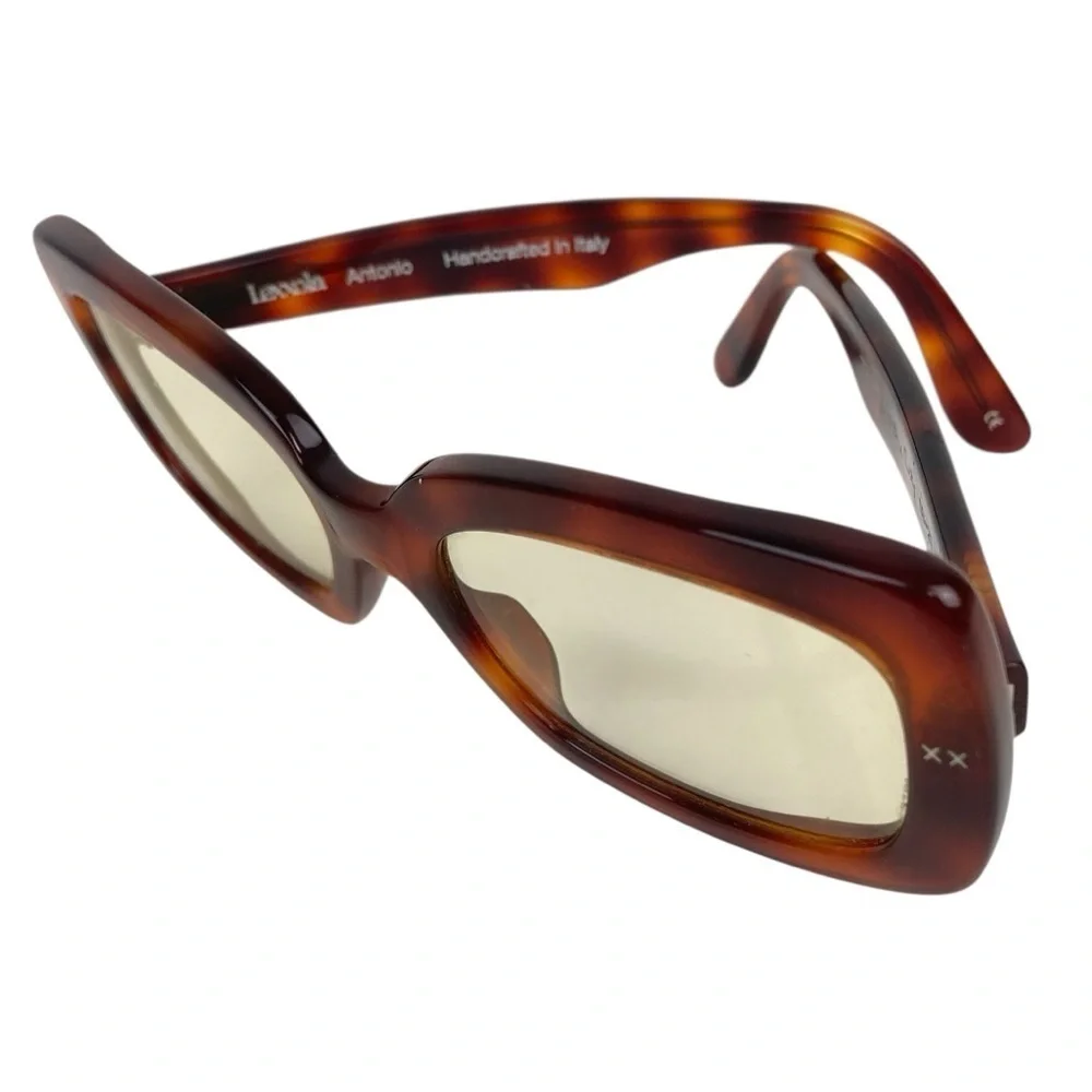 LEXXOLA Antonio Sunglasses Brown Acetate - Unisex - $260.